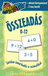 Foldatoy Bt Összeadás kártya 0-12 - Játékos ismerkedés a számokkal