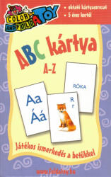 Foldatoy Bt ABC kártya A-Z - Játékos ismerkedés a betűkkel
