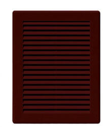  Awenta TRU24BR négyszögletes fali rács 200X300 rovarhálóval, barna