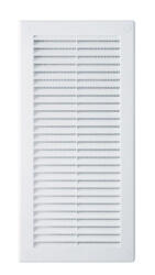  Awenta TRU12 négyszögletes fali rács 150X310 rovarhálóval, fehér színben