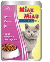 MIAU MIAU csirkés alutasakos eledel junior cicáknak 24x100 g