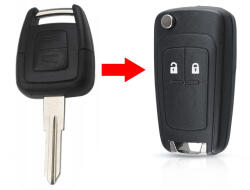  Opel kulcsház bicskakulcs átalakító (092NEW)