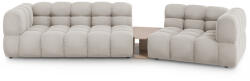 Cosmopolitan Design Canapea Sky cu tapiterie din catifea (COS_SET2R_184_F1_SKY2) Canapea