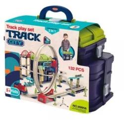 Man Yuk Toys Összeépíthető autópálya hanghatásokkal - 132 db-os (89956) - ejatekok