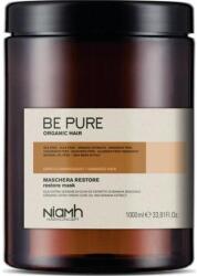 Niamh Be Pure Restore regeneráló hajpakolás károsodott hajra, 1000 ml - hajvarazs
