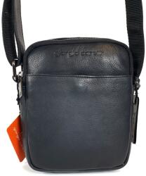 Giorgio Carelli két részes fekete kis férfi válltáska GC342350-002 - minosegitaska