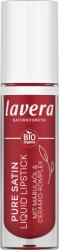 Lavera Pure Satin folyékony rúzs - Poppy Red 01