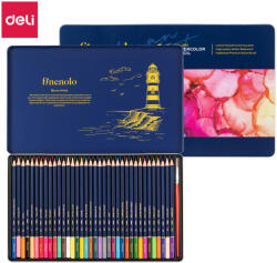 Deli Finenolo fémdobozos színes ceruza akvarell (36db) - DEC-129-36