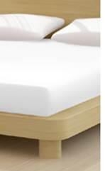 Mr Sandman Jersey gumis lepedő, 90-100x200 cm, 150 g/nm, Fehér (201)- Mr Sandman