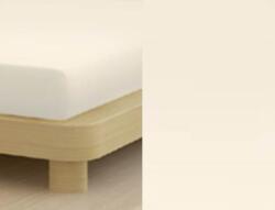 Mr Sandman Biopamut, Organikus pamut Jersey gumis lepedő, 180-200x200 cm, 150 g/nm, natur - Mr Sandman