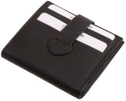 La Scala Valódi bőr kártyatartó La Scala 9Q771 fekete