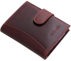 La Scala bőr kártyatartó ADQ2038/T bordó