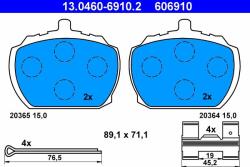 ATE Fékbetét készlet ATE 13.0460-6910.2 for FORD, ROVER (13.0460-6910.2)