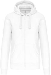 Kariban KA454 MEN'S FULL ZIP HOODED SWEATSHIRT (ka454wh-2xl)