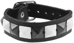 Black & Metal Brățară model piramidă 1 - BWZ-609