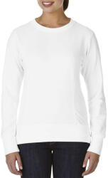 Anvil ANL72000 vékony Női pulóver díszítővarrással Anvil, Heather dark grey-L (anL72000hdg-l)