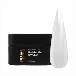  PRO-LAQ Premium Line - Egyfázisú Építő Zselé - Clear 20g