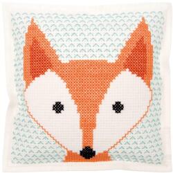 Rico Fox Cushion - keresztszemes párna hímzés csomag