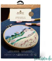 DMC - Tavaszi táj - hímzés csomag