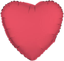 riethmüller Egyszínű szív fólia lufi 18" 45cm Neon Rózsaszín (LUFI936163)