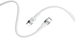 Forever Flexible Type-C - Type-C kábel 60W 2m - fehér