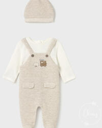  MAYORAL "VONATOS" RUGDALÓZÓ SAPKÁVAL (0, 0-1 hónap-55 cm)