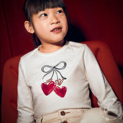 MAYORAL "SZÍVECSKÉS-MASNIS" FELSŐ HAJGUMIVAL (0, 4 év-104 cm)