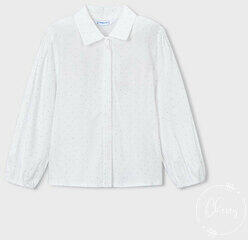 MAYORAL DÍSZES FEHÉR BLÚZ (0, 4 év-104 cm)