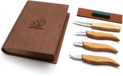 BeaverCraft Set de sculptura in lemn, in cutie BeaverCraft S07book, 6 piese (BVRCS07book)