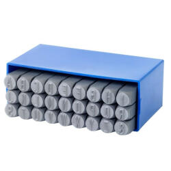 GRAVUREM Set poansoane de marcat litere Gravurem 01105000, 5 mm, 27 piese (Grvrm01105000)