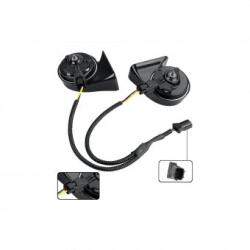 ALM Cablaj claxon auto din mono in bitonal cu mufe compatibil Hyundai (ALM 050625-6)