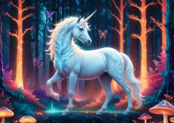 Trefl - Puzzle Mystic Unicorn - 1 000 piese