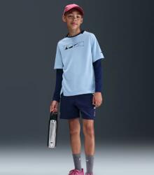 Nike Multi Big Kids Dri-FIT Fleece Shorts L | Unisex | Pantaloni scurți | Albastru | HJ3709-410 (HJ3709-410)