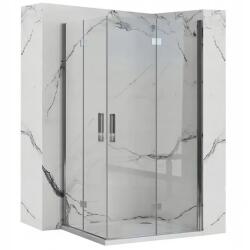 Rea Cabina de dus dreptunghiulara cu usi pliabile Rea Molier 80x90 crom (KPL-K6369)
