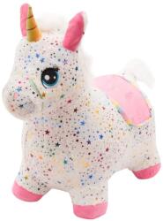 Playto Unicorn de plus care sare cu sunet de la PlayTo