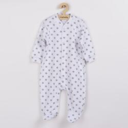 New Baby Salopetă pentru bebeluşi New Baby Classic II gri cu steluţe, mărime 74 (6-9lr)