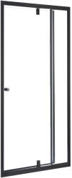 Leziter Flexi állítható zuhanyajtó 76-91x185 cm fekete (LF011B) - leziter