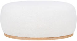 House Nordic Manhattan puff, plüss, fehér, 54, 5x88, 5x36 cm (1501222) - leziter