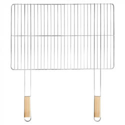 Mirpol Szögletes grillrács fa fogantyúval 69x60 cm (5905610256296)