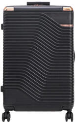 Leziter TraveLux Urban nagy bőrönd keményfedeles 76x50x29 cm fekete (833-BL28)