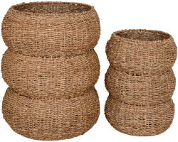 House Nordic Sarbas Kosarak, tengeri fű, natúr, 2db (4401530) - leziter