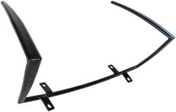 House Nordic Kartámasz Monaco étkezőszékhez, fém, fekete (1001284) - leziter