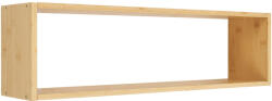 House Nordic Ember fali polc bambusz, natúr, 70x15x19, 5 cm (4292244) - leziter