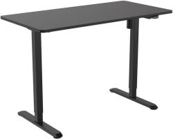 Mirpol Íróasztal magasságállítással, 120x60 cm fekete (5905610251659) - leziter