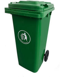 Leziter Hulladéktároló 120L zöld (LKU-120Z) - leziter