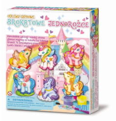 4M Jucarie creativa 4m Gypsum castings - Brocade unicorns (4708)