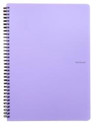 KARTON P+P Pastelini Lilac A/4 60 lapos vonalas spirálfüzet