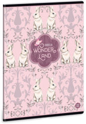 Ars Una Wonderland Rabbits A/5 40 lapos kockás füzet (93149440)