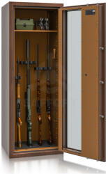 ISS ISS Luzern WF Vitrina 55610.01 S NUT K Exkluzív fegyverszekrény üvegajtóval