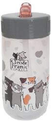DERFORM Cleo és Frank cicás kulacs 330 ml - Friends